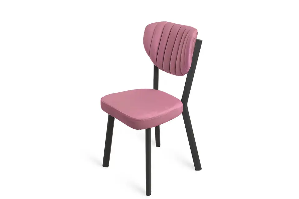 Ruby Elma Sandalye Pembe